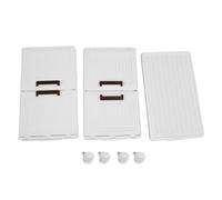 Boîte de Rangement Pliable avec 4 Roues, Conteneur Empilable Multi - Niveaux 5 Couches, Organisateur de Placard Moyen, Durable et Mobilité Facile (Type 1)