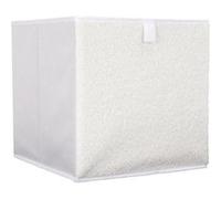 HOME DECO FACTORY, HD0253, Cube de Rangement Pliable 30X30 cm Bouclette, Pratique, Compact et élégant, idéal pour Un Espace organisé et stylé, pour Une Longue durée de Vie