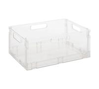 Boîte de Rangement Pliable "Fold'n" 22L Transparent