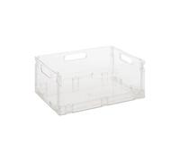 Boîte de Rangement Pliable "Fold'n" 22L Transparent