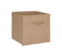 Paris Prix Boîte de rangement pliable "Jute" 31x31 cm Naturel