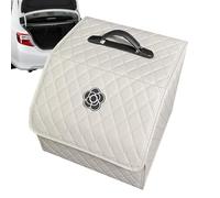 Boîte de rangement pliable pour coffre de voiture, organisateur de coffre pliable - Boîte organisationnelle pliante, organisateur de coffre robuste, sac de voiture avec poignée, comte