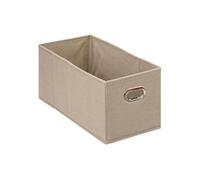 - Boîte de Rangement Pliable "Premium" 15x31cm Beige Lin