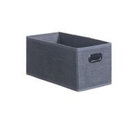 - Boîte de Rangement Pliable "Premium" 15x31cm Gris Foncé