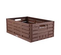 Boîte pliante imitation bois - 60cm x 40cm ( 6422 )