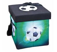 Boîte de Rangement Pliable "Soccer" 37cm Vert