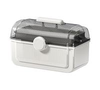 Boîte de rangement polyvalente, organiseurs de pilules personnels - Organisateur de médicaments Boîte artisanale Conception pliante,Boîte de rangement polyvalente avec Clip de sécurité, boîte à médica