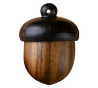 Boîte de rangement portable en bois de pin pour pilules compactes et élégantes pour les voyages et l'extérieur