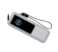 Boîte de rangement portable en silicone résistant aux chocs et pochettes pour batterie 25 000 mAh 165 W