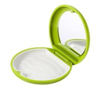 Boîte de rangement portable pour appareil dentaire, prothèse dentaire, prothèse, prothèse, prothèse, avec miroir, pour appareils dentaires ou prothèses dentaires