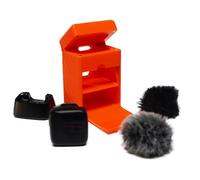 Boîte de rangement portable pour DJI MIC Mini étui de transport portable pour DJI Mic Mini Microphones Accessoires, Orange rouge., Boîte de rangement portable pour DJI MIC MINI