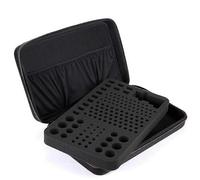 Boîte de rangement portable, résistante aux chocs et étanche, compatible avec piles AAA/AAA 9 V, avec