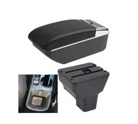 Boîte De Rangement Porte-gobelet Pour Nissan Pour Kicks 2017 2018 16-24 Accessoires D'intérieur De Voiture Accoudoir Boîte(B2 black line NO USB)