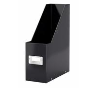 Boîte de Rangement Porte-Revues BEBOP Noir - LEITZ - Click & Store - Carton pelliculé - 95*310*245 mm