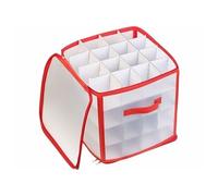 : Boîte de rangement pour 64 boules de Noël Ø 6 cm