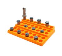 Boîte de rangement pour accessoires de fraisage, fraise, forets, cylindriques en métal, boîte de rangement à outils, boîte de rangement à outils multi-compartiments