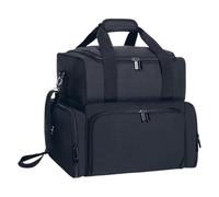 Boîte de Rangement pour Accessoires d'ongles, Sac de Transport pour Lampe à Ongles, Sac de Rangement pour kit d'ongles, Sac de Voyage pour 70 Bouteilles avec Support et bandoulière pour Riz