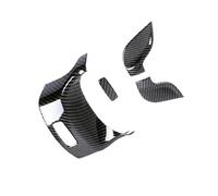 Boîte De Rangement Pour Accoudoir De Console Centrale Cadre Bouton De Commutation Pour Mercedes Pour Benz Classe B GLA GLB W247 H247 X247 2020-2022 POMPOMPUR(Carbon Fiber look)