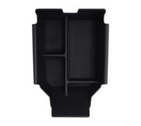 Boîte de rangement pour accoudoir de console centrale compatible avec BMW X3 G45 2025+ LHD - Insert intérieur en ABS noir