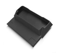 Boîte de rangement pour accoudoir de console centrale pour Tesla pour Model Y compatible avec Juniper 2025, pièce de rechange directe pour organiser l'espace intérieur du véhicule (noir)