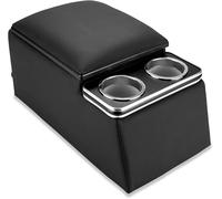boîte de rangement pour accoudoir de voiture Accoudoir universel pour camion avec porte-gobelets et rembourrage pour les affaires