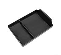 Boîte de rangement pour accoudoir de voyage JETOUR - Organiseur de console centrale avec cloison - Étanche - ABS PVC - Anti-pression - Accessoire d'intérieur de voiture - Noir