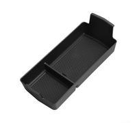 Boîte de rangement pour accoudoir Sagitar L, organiseur de console centrale étanche avec cloison, ABS + PVC, pour une installation facile pour un plateau de rangement