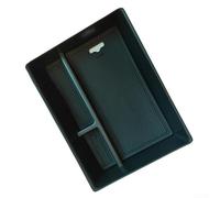 Boîte de rangement pour accoudoir spécifique Mercedes-Benz EQS pour EQE pour une gestion sécurisée et accessible des articles dans le véhicule