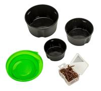 Boîte de rangement pour appâts de pêche - Boîte de rangement pour appâts de pêche - Boîte de rangement pour de terre - Accessoires de pêche étanches portables, Vert, Consulte la descripción, Voir