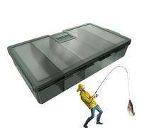 Boîte de rangement pour appâts portables - organisateur de 18 cm, compartiments réglables | support d'équipement multifonctionnel à haute résistance pour l'utilité 'att