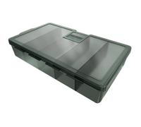 Boîte de rangement pour appâts portables - organisateur de 18 cm, compartiments réglables | support d'équipement multifonctionnel à haute résistance pour l'utilité 'att