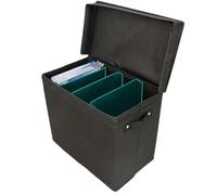 Boîte De Rangement Pour Bandes Dessinées - Coffret De Stockage Avec 3 Séparateurs | Grande Capacité Avec Poignée Pour Collection BD | Idéal Maison, Bureau, École Ou Voyage