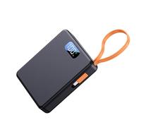 Boîte de rangement pour batterie 4 x 18650 avec affichage du circuit, boîtier de couleur amovible en option USB C, charge rapide