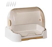 Boîte De Rangement Pour Biberon - 31,5x25,5x25 CM | Organisateur De Biberon Avec Couvertures Et Plateau Égouttoir, Égouttoir À Biberons Pour Bébé, Pour Tétines, Tasses, Pièces De Pompe Et Accessoires