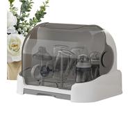 Boîte De Rangement Pour Biberons, Support De Biberon Pour Bébé Avec Égouttoir, Porte-biberon Etendoir À Biberons, Boîte De Rangement De Bouteilles Pour Tout-Petits Avec Couvercle Anti-poussière