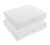 Boîte de Rangement pour Bobines Lot de 2 en Plastique 25 Emplacements