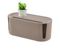 Boîte de rangement pour câbles - Boîte de rangement de fils | Support de gestion des câbles | Organiseur de douilles de grande capacité | Boîtes de rallonges | Conteneur de cordon pour salon, chambre