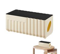 Boîte de Rangement pour Câbles | Boîte De Rangement Et De Cache Multifonctionnelle | Cache-Prises de Sol,pour Fils de Télévision Ordinateur Salon Chambre Bureau et Table