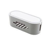 Boîte de Rangement pour Câbles Cache-câble PP, avec Couvercle | Conceal Wires, Protection la Poussière, Bureau Ordonné, Salon, pour Prises et Multiprises