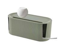 Boîte de rangement pour câbles - Support de câble de chargement, organisateur de socle de grande capacité, boîte de rangement pour plaques enfichables, cas de gestion des câbles - Boîte de rangement