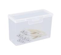 Boîte de rangement pour cartes de crédit - Support rectangulaire transparent, fermeture à boucle de sécurité sécurisée, design compact et portable | Organisateur de protection pour cartes de visite