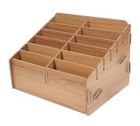 Boîte de rangement pour cartes - Ombres de soufre - Support de jeu - Support de rangement pour jeu de jeu - Plateau de tri en bois - Plateau de service en bois - Support de cartes de jeu autour de la