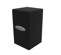 Ultra Pro - Boîte pour cartes Satin Tower Deck Box Noir Noir