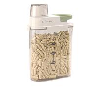 Boîte de Rangement pour Céréales - Contenants de Stockage Alimentaire pour Garde-Manger Conçus avec Une Mesure de 2500 ML - Vert