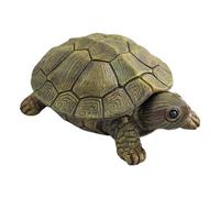 Boîte de rangement pour clés cachées - Boîte de rangement en forme de tortue - Décoration créative pour meuble TV, bureau et décoration d'intérieur