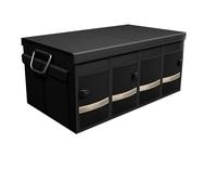 Boîte de rangement pour coffre de voiture, portable, multifonction, pliable, boîte de rangement pour l'extérieur, organisateur de coffre pour camions et SUV