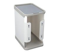 Boîte de Rangement pour Congélateur à Lait Coffre, Organisation Efficace, Conception Détachable, Grande capacité pour la Maison avec Plastique de qualité Supérieure,