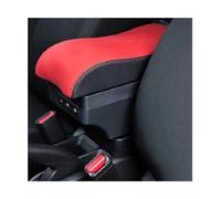 Boîte De Rangement Pour Console Centrale D'accoudoir De Voiture Accessoires D'intérieur Pour VW Pour TOURAN Pour CADDY 2004 - 2019 BLNETU(C,Black red lid)