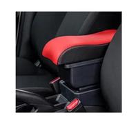 Boîte De Rangement Pour Console Centrale D'accoudoir De Voiture Accessoires D'intérieur Pour VW Pour TOURAN Pour CADDY 2004 - 2019 BLNETU(A,Black red lid)