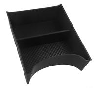 Boîte de rangement pour console centrale en ABS, noir, compatible avec Hyundai Ioniq 5 à partir de 2021, compartiment de rangement pour accoudoir, durable et ajustement parfait